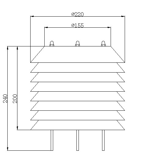 温度、湿度、压力、照度、CO2 集成传感器（百叶箱型）.png